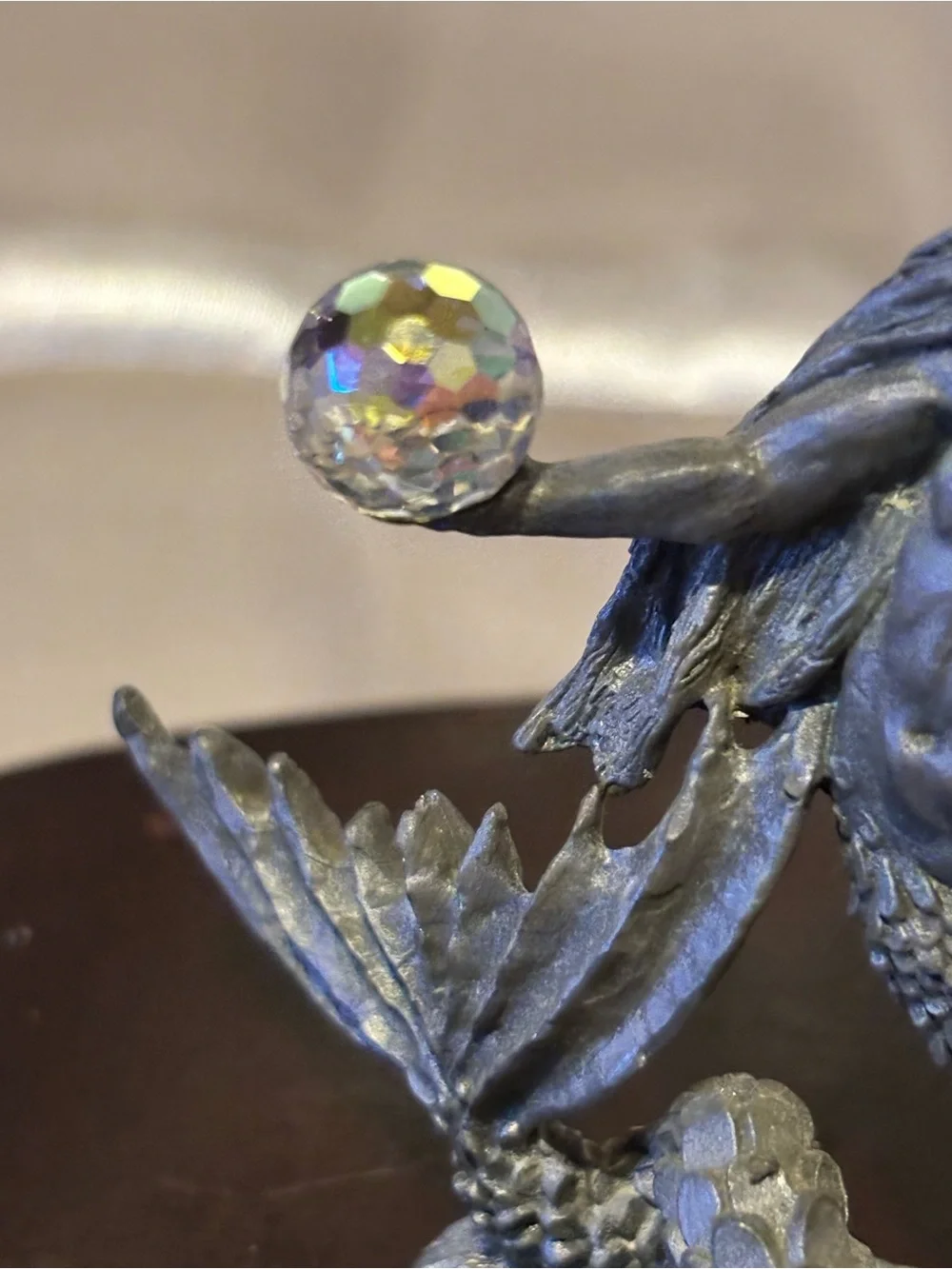 Pewter Mermaid Figurine